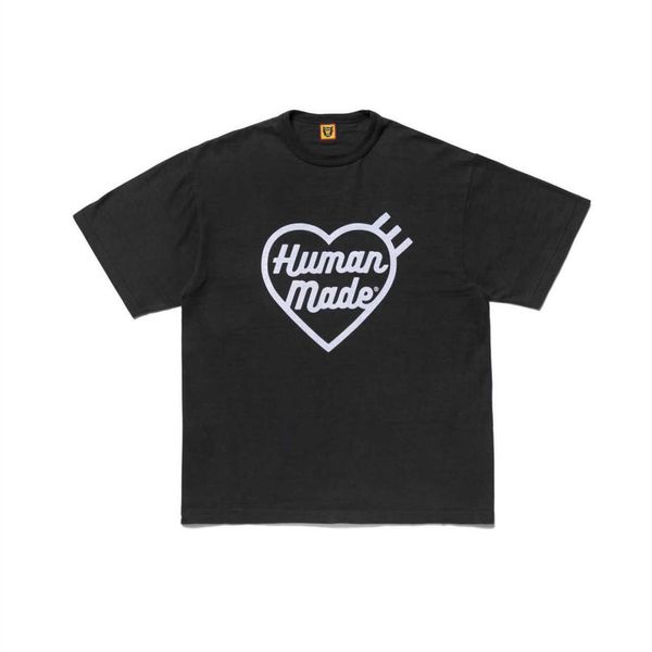 

designer t shirts humanss makes 22ss love bamboo cotton day fashion men and women couple cylinder short sleeve t-shirt spring summer new pro, White;black
