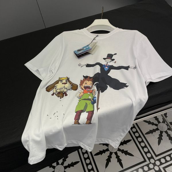 

tees clasical t shirt 23 summer shirts men women letter printed casual mens men fashion tees streetwear apparel 2 colors, White;black