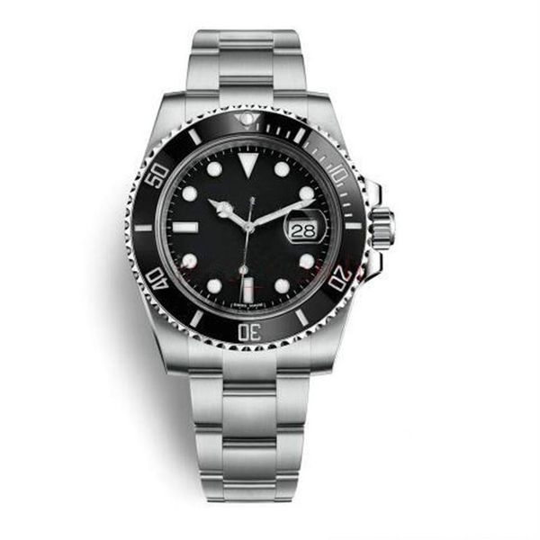 

2019 smooth second hand automatic watch mechanical watch ceramic bezel luminous stainless pointer steel solid strap wr310f, Slivery;brown