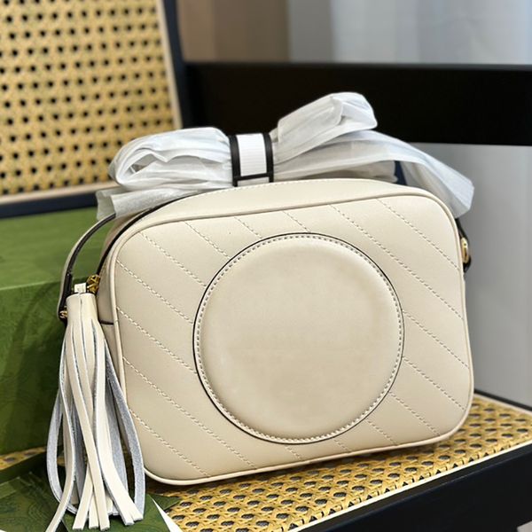 

designer bags new camera handbag luxurys crossbody bag classic tassel shoulder purse brand women wallet zipper brown hand bag tote bags soft