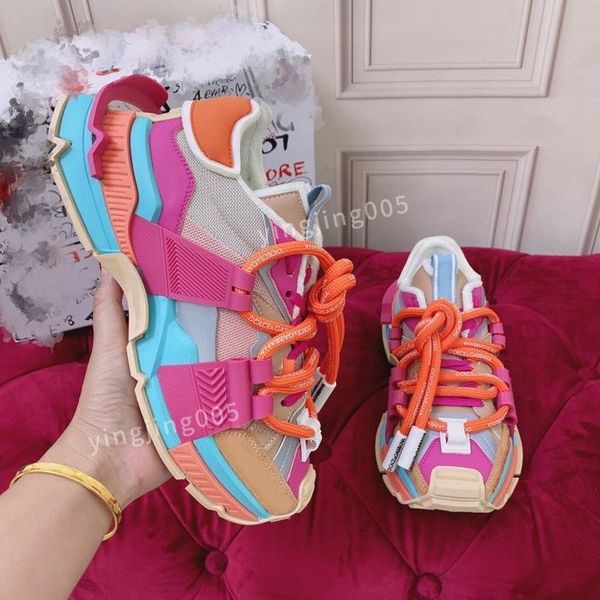

new womens paris leather lace-up casual sports shoes mens running fashion sneakers flat shoess black casua