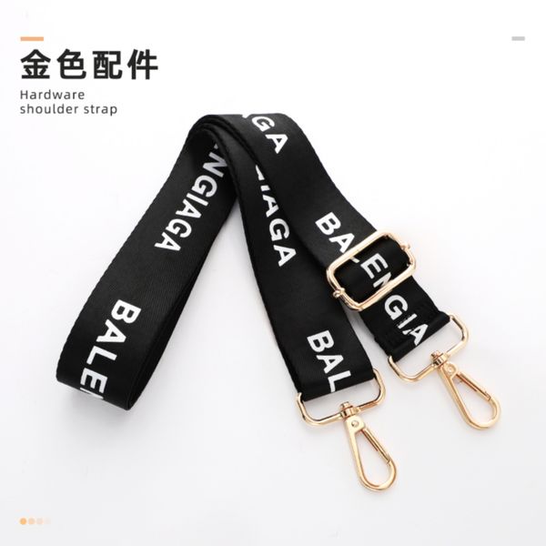 

bag parts accessories black letter bag shoulder strap accessories threecolor optional crossbody backpack can be adjusted at will 230320