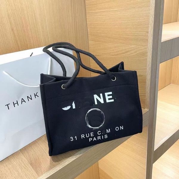 

evening bags 2023 womens shopper fashion totes bags shoulder bag women canvas woody tote handbags purses large capacityhandbag ,c230320
