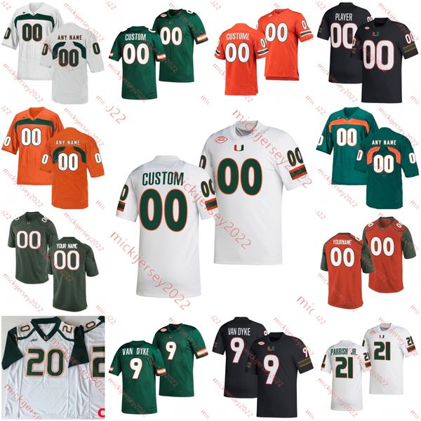 

borregales miami hurricanes jersey jose stitched jaquan johnson jonathan garvin denzel perryman jaelan phillips david njoku custom mens miam, Black