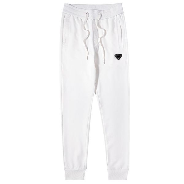 

streetwear joggers brand logo men pants casual trousers gym fitness pant elastic breathable tracksuit trousers bottoms sports sweatpants, Black