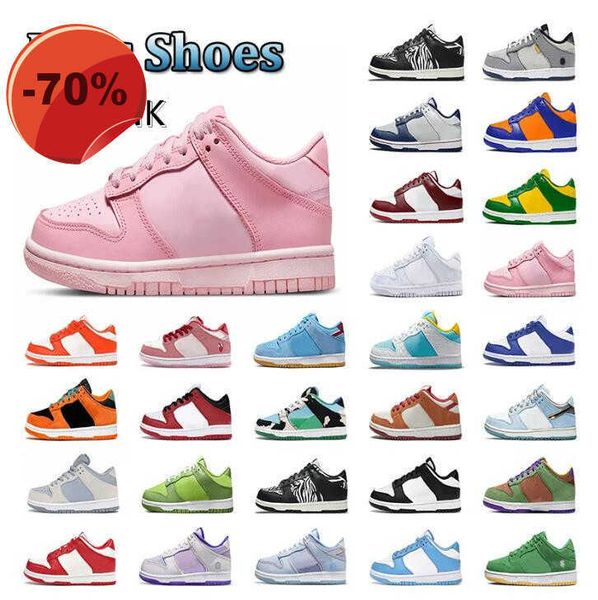 

2023 children's casual shoes new chunky sb kids shoes boys girls designer fashion low sneakers dunks athletic children walking toddler