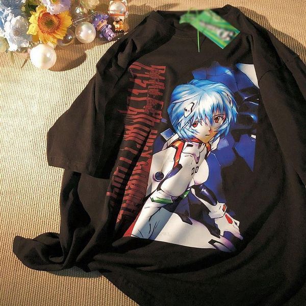 

women's tshirt japanese anime t shirt oversized streetwear short sleeve tshirt harajuku couple y2k clothes gothic 230317, White