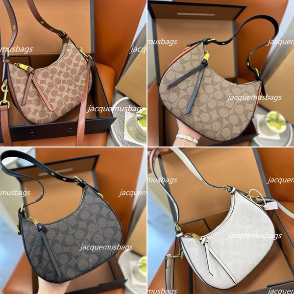 

women swinger bags designer luxury luna hobo crossbody bag in signature jacquard half moon leather purse shoulder clutch handbag