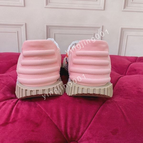 

luxury designer track and field boots woman platform casual shoes white black bootsshoes