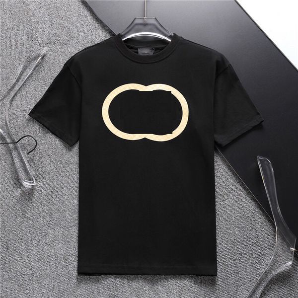 

summer t shirt mens womens designers t-shirts loose tees man casual shirt luxurys clothing streetwear shorts sleeve polos tshirts size m-xx, White;black