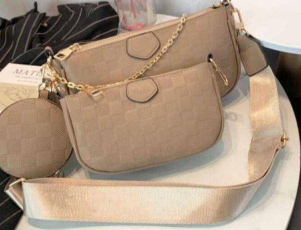 

womens luxurys multi bag designer shoulder bags clutch crossbody leather womens removable chain fashion brand bags