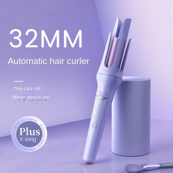 

curling irons fully automatic iron lazy curls negative ion perm big roll wave female hair injury 32mm curler curlers 230317