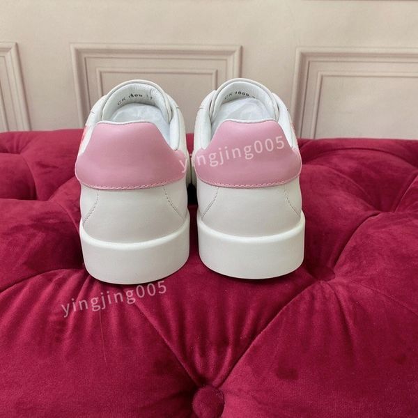 

2023new men's paris genuine leather lace-up casual sports shoes mens running fashion sneakers flat shoess white black casual