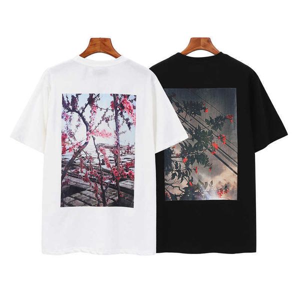 

fog t shirt men women essentialls tees ess tshirts double crew neck flower printed short sleeve tee course, White;black