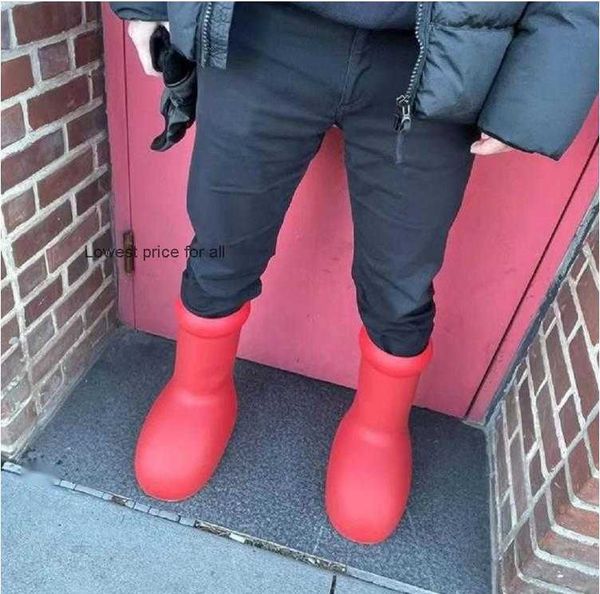 

astro wood red boots snow boots rain boots martin boots round toe snow boots astro wood cos boots red long boots hs, Black