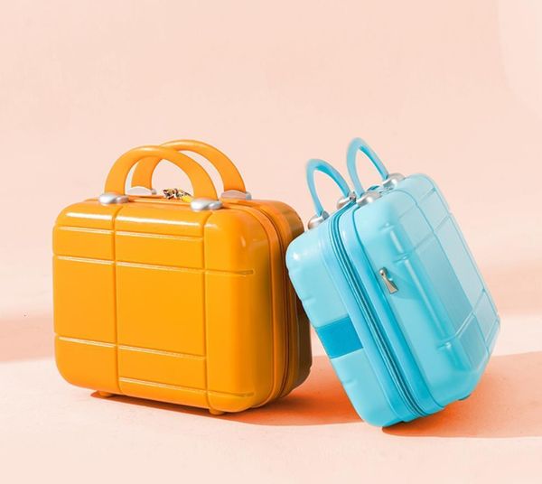 

suitcases product cosmetic bag diagonal trolley case child luggage small suitcase 13 inch 230317