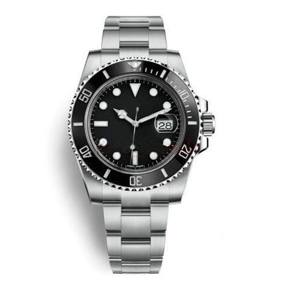 

2019 smooth second hand automatic watch mechanical watch ceramic bezel luminous stainless pointer steel solid strap wr283v, Slivery;brown