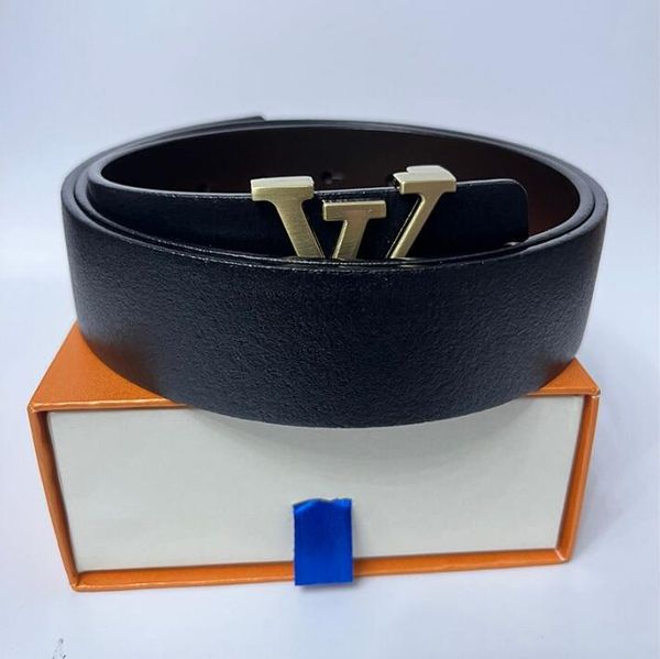 

mens belt womens belt designer luxury ceinture black smooth buckle valentine christmas day gift fashion leather waistband woman designer bel, Black;brown