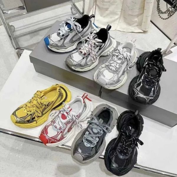 

designer 3xl sports sneakers women men casual shoes track 9 9s retro trainers black white mesh comfortable nylon 9.0 sneaker personalized sh