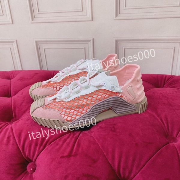 

new woman shoe leather lace up men fashion platform oversized sneakers white black mens womens luxury velvet suede casual shoes