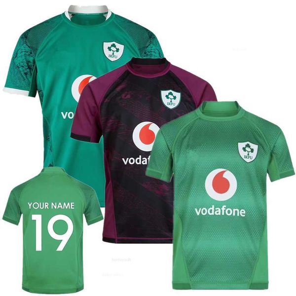 

new 2023 ireland rugby jersey home t-shirt rugby shirt jerseys23ss 23ss, White;black