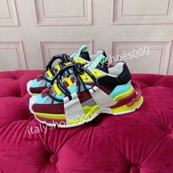 

new fashion sneakers platform sole shoes womens casual shoe italy brand double height and iconic designer golden classic white dirty style20, Black