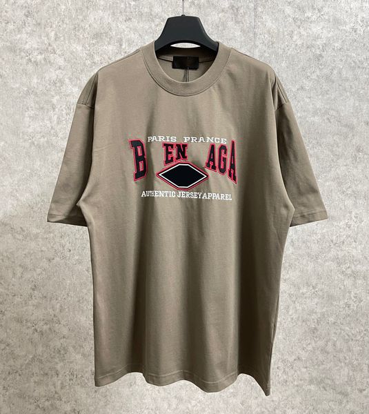 

men's plus tees & polos round neck embroidered and printed polar style summer wear with street pure cotton e1w73, Black;brown