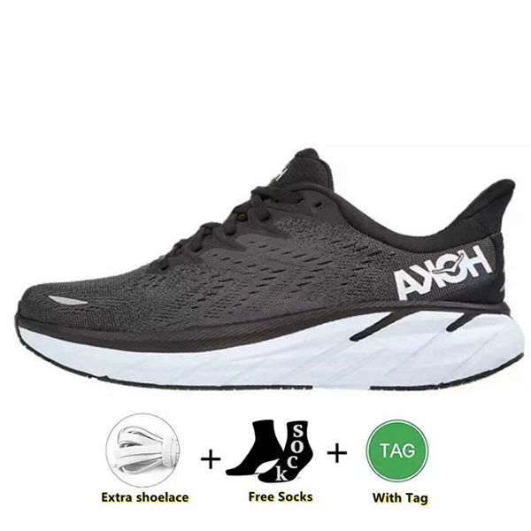 

hoka shoes one bondi 8 clifton athletic runner sneakers hokas carbon x 2 shadow triple black white harbor lunar rock women mens trainers lig