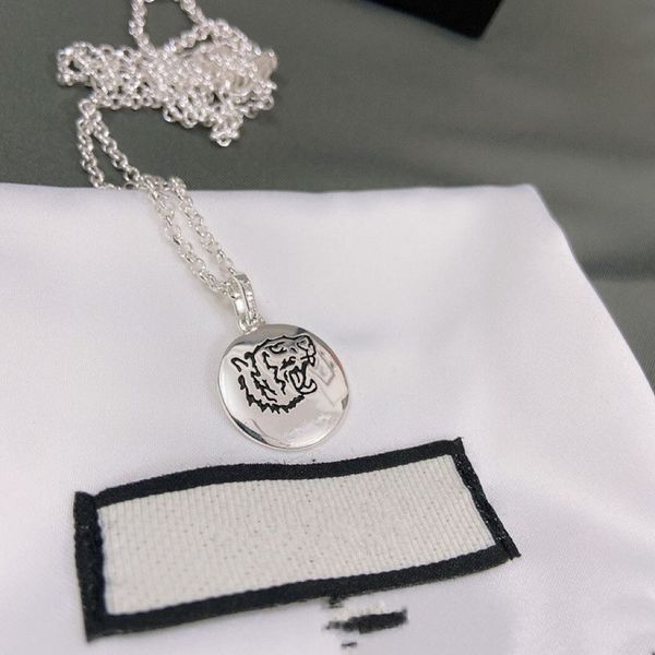 

designer necklaces fashion letter pendant women party wedding classics necklace gift pearl jewelry accessories, Silver