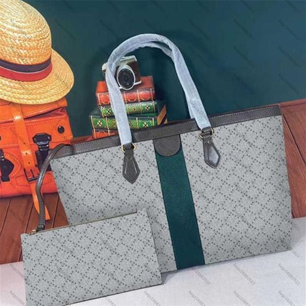 

ophidia handbag old flower tote bag women red green crobody shopping bag shoulder bags large capacity canvas leather claic print letters gg