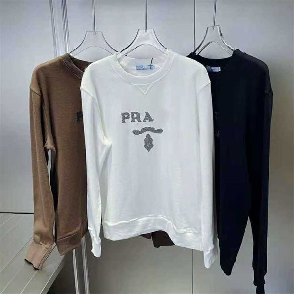 

70% off clothing outlet store new style long sweater autumn winter flower neck cotton outer single casual, White