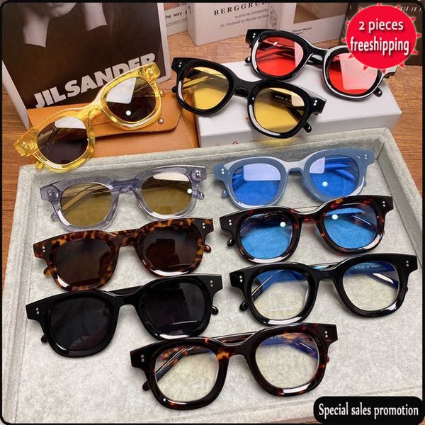 

brand design sunglasses 2023 new akila sunglass ti0de brand ins net red same jelly color round frame sunglass uv400 high quality, White;black