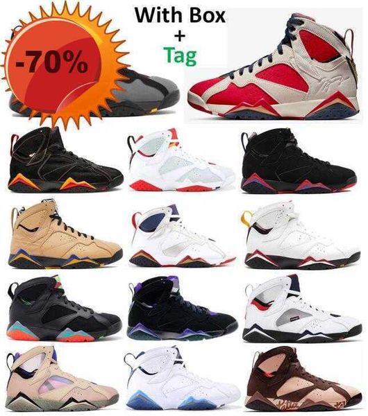 

7s new basketball shoes trophy afrobeats citrus cardinal bordeaux hare raptor men 7 ray allen sapphire paname pantone patta barcelona