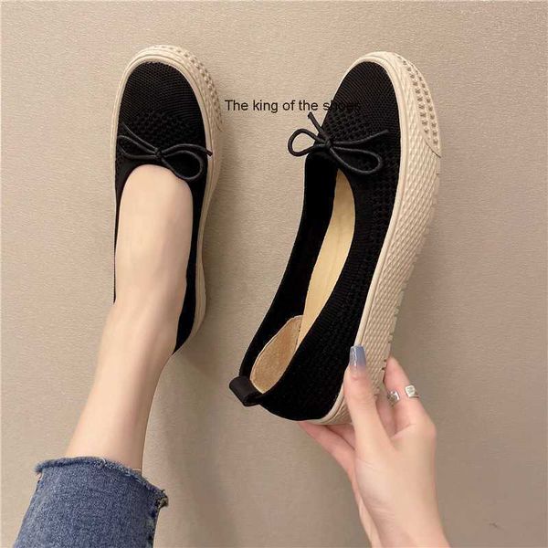 

dress shoes fisherman's shoes women's small fragrant wind summer new canvas with soft sole single shoes breathable mesh bean, Black