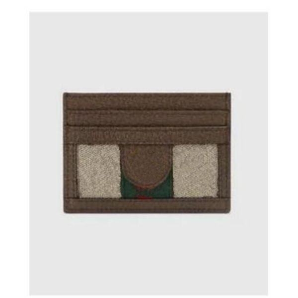 

fashion brand designer woman wallet card holder slot original box ladies luxury letters wholesale discount, Brown;gray