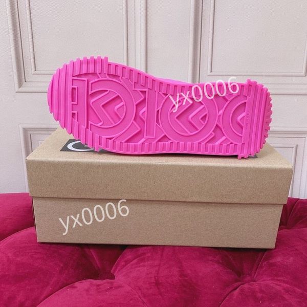 

new womens designer sneaker casual shoes women fashion mesh calfskin patchwork black white sneakers knit technical platform trainers2023