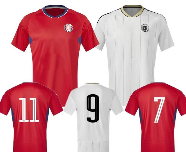 

customized 23-24 costa rica soccer jerseys world national team mens kids women thai quality bryan 10 j.bennette 25 borges c 5 g.torres 13 we, Black;yellow
