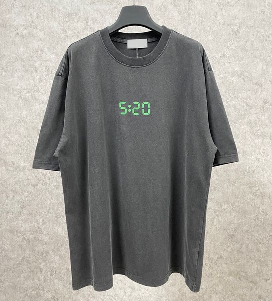 

men's plus tees & polos round t-shirt plus size neck embroidered and printed polar style summer wear with street pure cotton 411ed3, Black;brown
