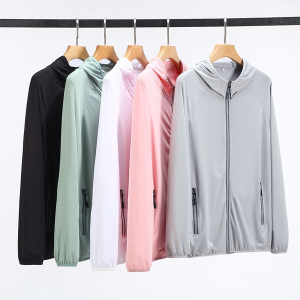

outdoor jackets hoodies upf 50 uv sun protection clothing men hoodie windbreaker breathable ultrathin sunscreen jacket outdoor fishing runni, Blue;black