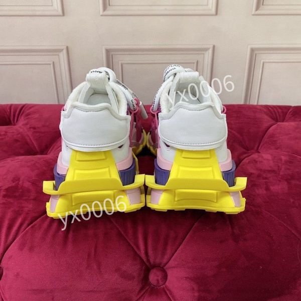 

womens designer sneaker casual shoes mens fashion mesh calfskin patchwork black white sneakers knit technical platform trainers