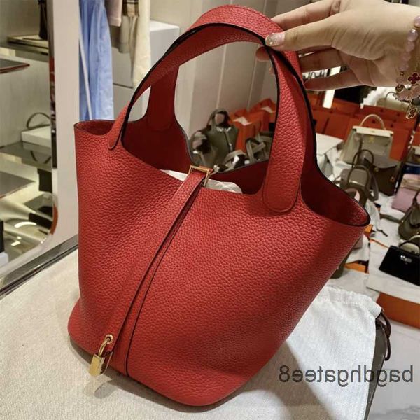 

picotin leather designer basket bag bucket locks bags women's portable 2023 graffiti large capacity ox8y