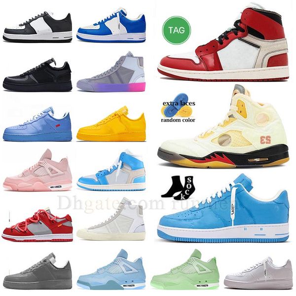 

2023 designer casual shoes offs white jumpman 1 cactus jack 4 5 6 baroque brown women lot black muslin light green spark sneakers jogging sp
