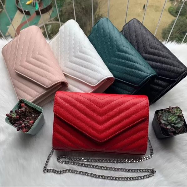 

2023 fashion bags classic one shoulder crossbody square bag designer women's bag ice crack leather solid color high-end atmospheric cha