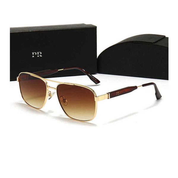 

2023 new branded luxury sunglass prad designer sunglasses women's mens sunglasses channel sunglass fashion baseball pilot retro glasses, White;black