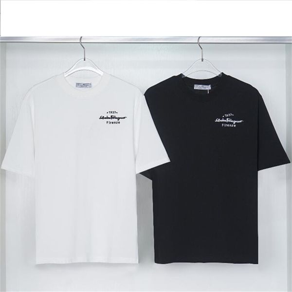 

new men's t shirt women's t-shirts luxury casual pure cotton short sleeve tees polos designer t-shirts, White;black
