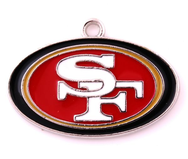 

charms sports football teams charm 230320, Bronze;silver