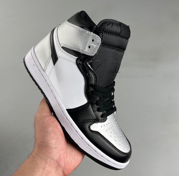 

fashion jumpman 1 1s basketball shoes silver toe men women high 1s chicago lost found gorge green stage haze diamond dark mocha patent retro