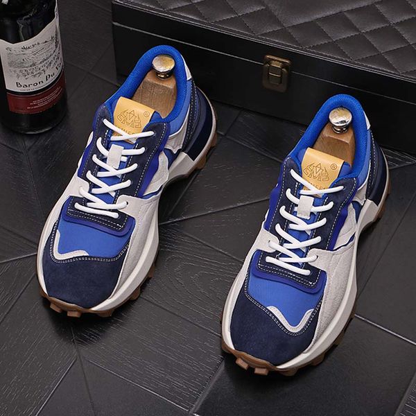 

2023 men shoes outdoor casual sneakers men fashion deerskin sports large size shoes zapatillas hombre, Black