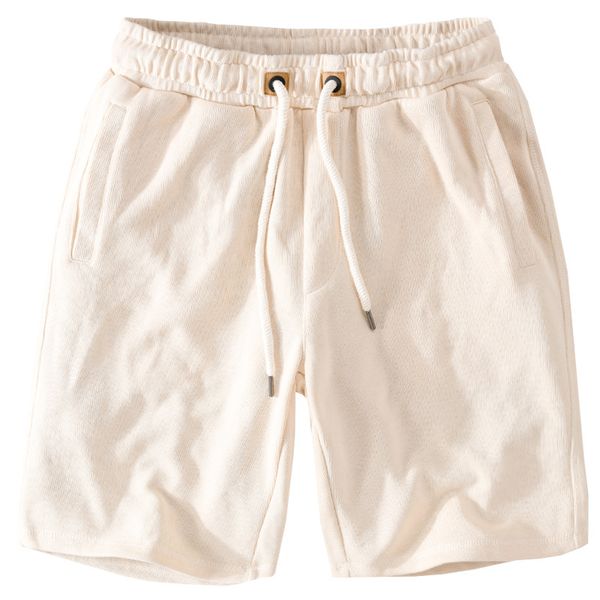 

men's leisure sports shorts, simple, comfortable, fashionable youth handsome and versatile men's pants, White;black