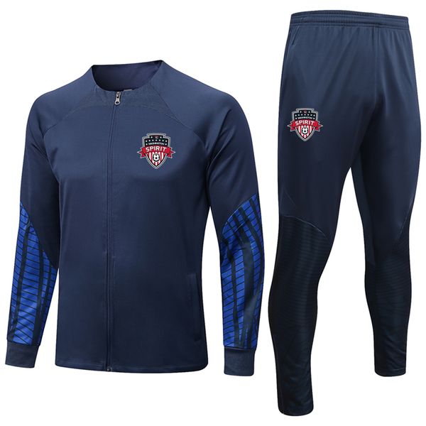

2023 washington spirit soccer mens tracksuits sportswear sets sports casual sweatershirts sweatpants jackets pants football training suits k, Gray